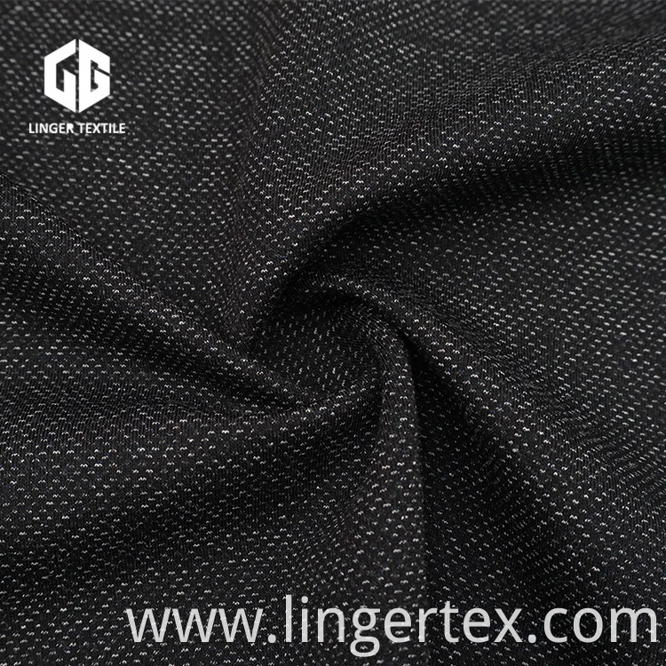 Tr Spot Pattren Knitted Fabric Use Polyester and Rayon for Clothes